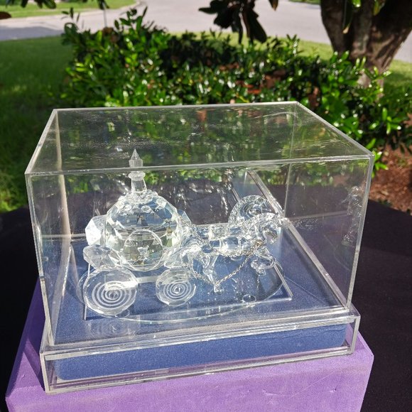 Source Unknown Art Cinderellas Crystal Horse Drawn Carriage Poshmark